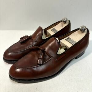 FULLY RESOLED Alden 662 Tassel Moccasin Loafer (Burnished Tan Calf) USA 12 A/C